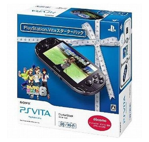 ふるいちオンライン - PlayStation Vita 3G/Wi-Fiモデル クリスタル･ブラック スターターパック (PCHJ-10003)