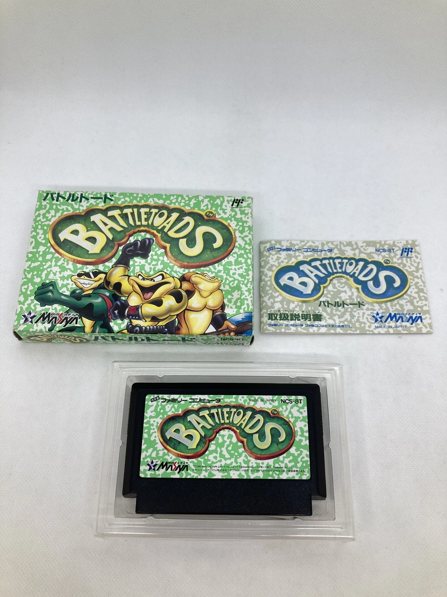 バトルトード　ファミコン　説明書のみ バトルトード ファミコン 説明書のみ バトルトード』1991年