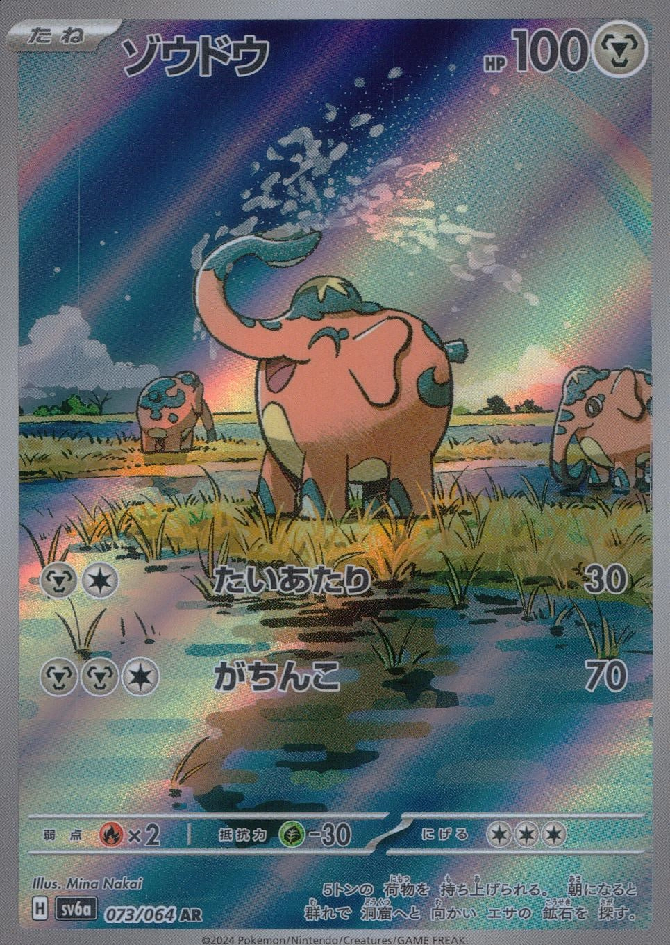 ふるいちオンライン - トレカ/ポケモンカードゲーム/ゾウドウ【AR】073