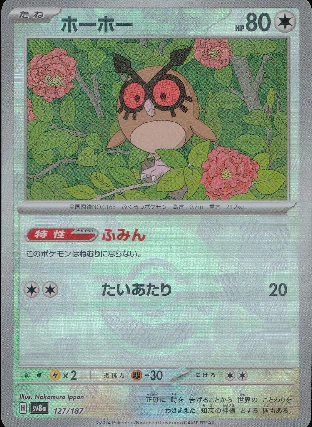 ふるいちオンライン - トレカ/ポケモンカードゲーム/ホーホー【ミラー