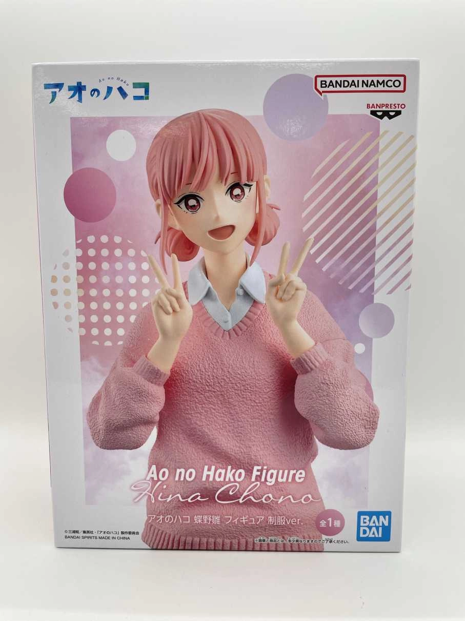 アオのハコ　一番くじ　フィギュア　蝶野雛 アオのハコ』蝶野雛のフィギュアは元気一杯なダブルピースと
